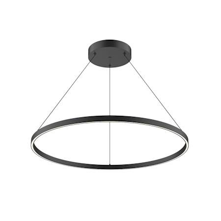 Kuzco Lighting Cerchio 36" Wide LED Suspension Pendant Black