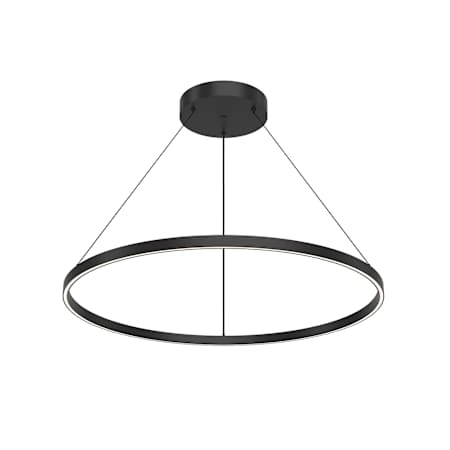 Kuzco Lighting Cerchio 36" Wide LED Suspension Pendant Black