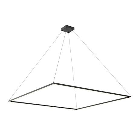 Kuzco Lighting Piazza 71" Wide LED Suspension Pendant Black