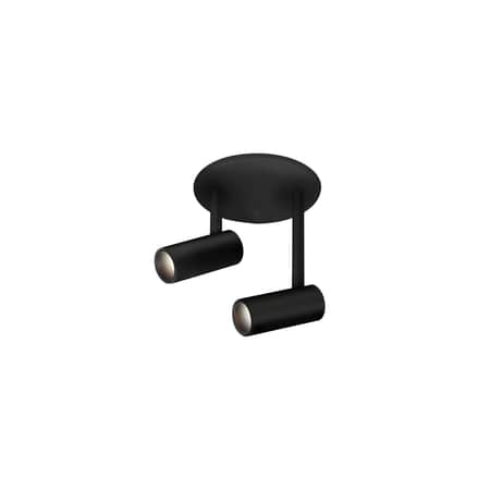 Kuzco Lighting Downey 2 Light 2-3/4" Tall LED Accent Light Ceiling Fixture Black
