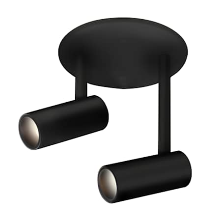 Kuzco Lighting Downey 2 Light 2-3/4" Tall LED Accent Light Ceiling Fixture Black