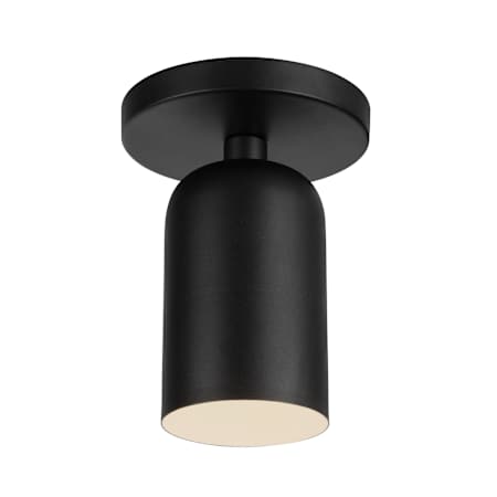 Kuzco Lighting Nola 4" Wide Semi-Flush Ceiling Fixture Black
