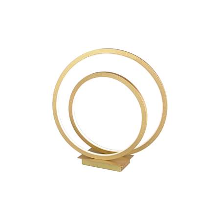 Kuzco Lighting Twist 15" Tall LED Accent Table Lamp Antique Brass