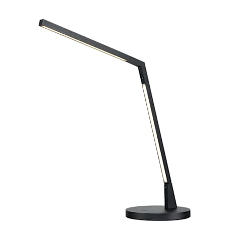 Kuzco Lighting Miter 17" Tall LED Boom Arm Table Lamp Black