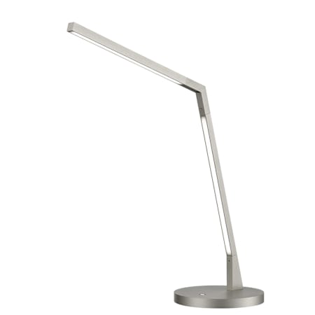 Kuzco Lighting Miter 17" Tall LED Boom Arm Table Lamp Brushed Nickel
