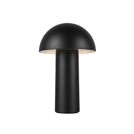 Kuzco Lighting Setas 11" Tall LED Buffet Table Lamp Black