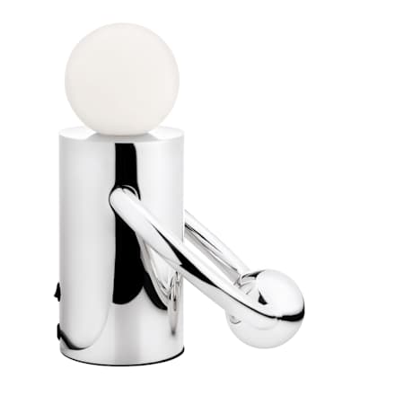 Kuzco Lighting Septum 11" Tall LED Accent Table Lamp Chrome