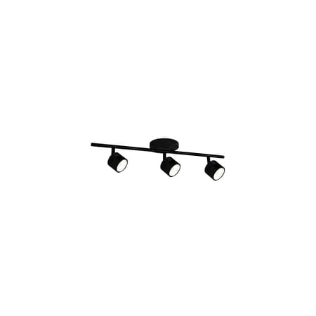 Kuzco Lighting Lyra 3 Light 5" Wide LED Fixed Rail Ceiling Fixture Black