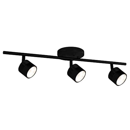 Kuzco Lighting Lyra 3 Light 5" Wide LED Fixed Rail Ceiling Fixture Black