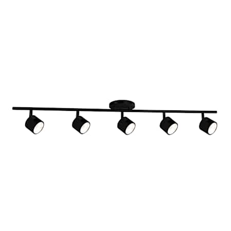 Kuzco Lighting Lyra 5 Light 5" Wide LED Fixed Rail Ceiling Fixture Black