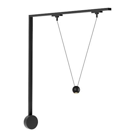 Kuzco Lighting Faria Double 42" Long 1 Light LED Trilo Track Kit - 3000K Black