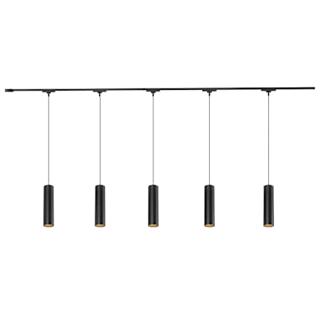 Kuzco Lighting Remuda 81" Long 5 Light LED Trilo Track Kit - 3000K Black