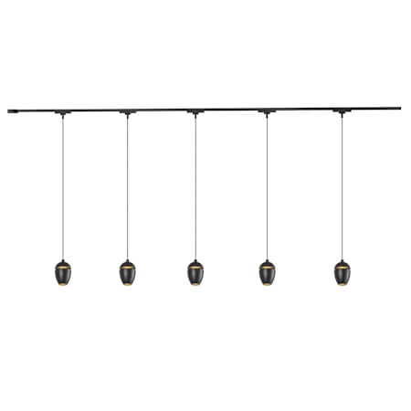 Kuzco Lighting Eloa 81" Long 5 Light LED Trilo Track Kit - 3000K Black