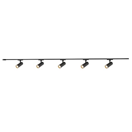 Kuzco Lighting Paolo 81" Long 5 Light LED Trilo Track Kit - 3000K Black