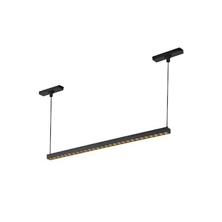 Kuzco Lighting Kyan 22" Wide 4000K LED Linear Pendant Black