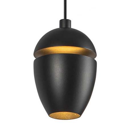 Kuzco Lighting Eloa 4" Tall 4000K LED Mini Pendant Black