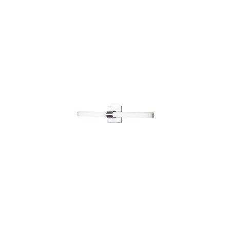 Kuzco Lighting Mendocino 2 Light 24" Wide LED Bathroom Vanity Light Chrome