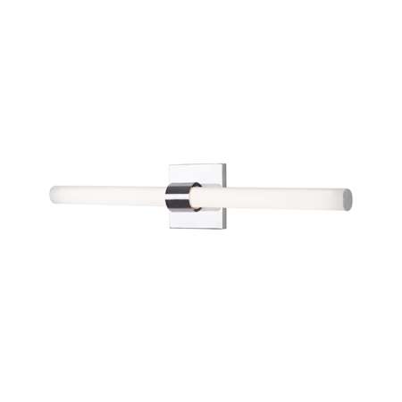 Kuzco Lighting Mendocino 2 Light 24" Wide LED Bathroom Vanity Light Chrome
