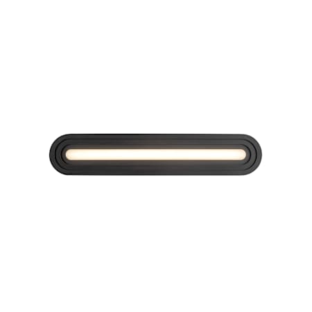 Kuzco Lighting Arco 24" Wide LED Bath Bar Black