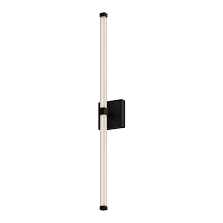 Kuzco Lighting Blade 32" Tall 3000K LED Bathroom Sconce Black