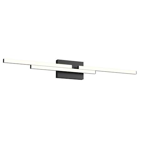Kuzco Lighting Anello Minor 38" Wide LED Bath Bar Black