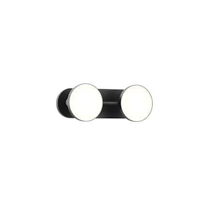 Kuzco Lighting Novel 2 Light 14" Wide LED Vanity Strip Black