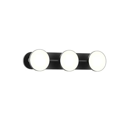 Kuzco Lighting Novel 3 Light 22" Wide LED Vanity Strip Black