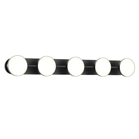 Kuzco Lighting Novel 5 Light 37" Wide LED Vanity Strip Black