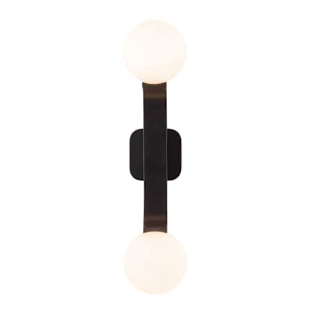 Kuzco Lighting Briar 2 Light 22" Tall Bathroom Sconce Black