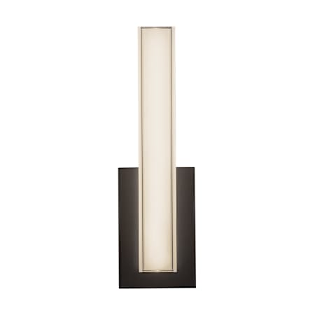 Kuzco Lighting Garland 15" Tall LED Bathroom Sconce Black