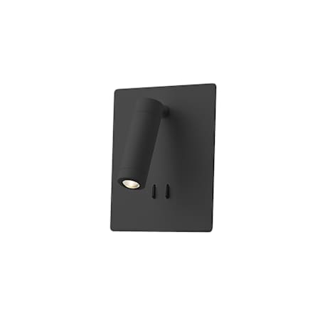 Kuzco Lighting Dorchester 8" Tall LED Wall Sconce Black