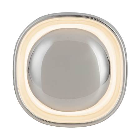 Kuzco Lighting Pebble 8" Tall LED Bathroom Sconce Chrome