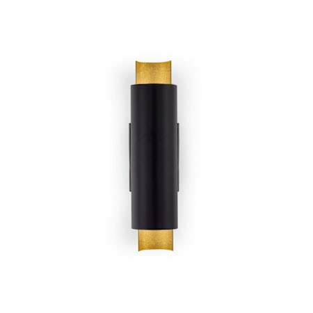 Kuzco Lighting Dela 16" Tall LED Wall Sconce Black / Gold
