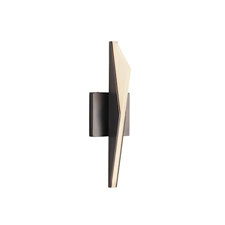 Kuzco Lighting Tachi 15" Tall LED Wall Sconce Urban Bronze