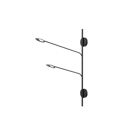 Kuzco Lighting Rotaire 37" Tall LED Wall Sconce - 120-277V Black