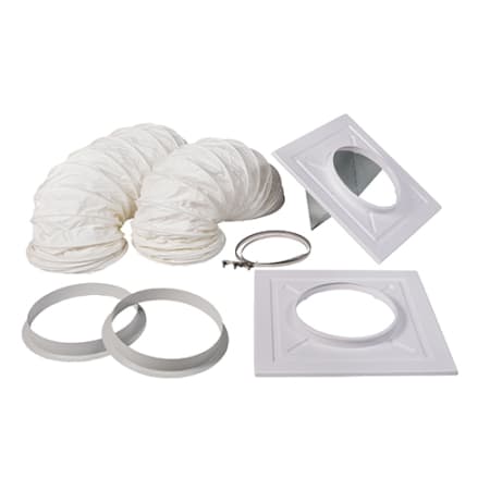 KwiKool Dual Duct Ceiling Kit for KIB12023, KIB12043, and KIB1811 White