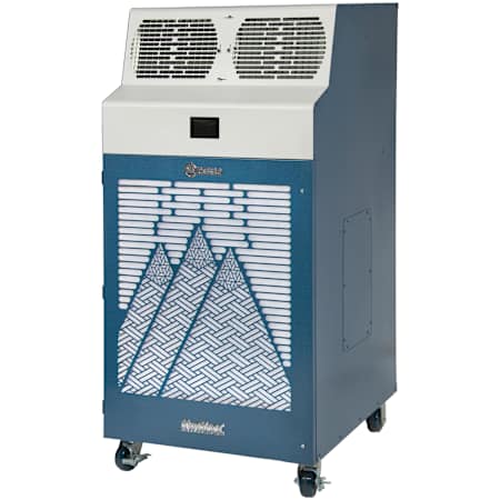 KwiKool Iceberg 120,000 BTU 460V Air Cooled Portable Air Conditioner Blue / White