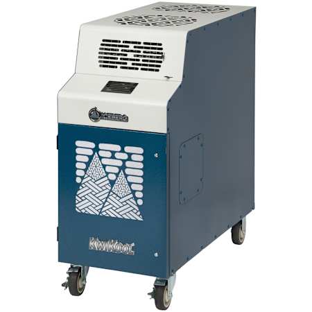KwiKool Iceberg 13,850 BTU 115V Air Cooled Portable Air Conditioner Blue / White
