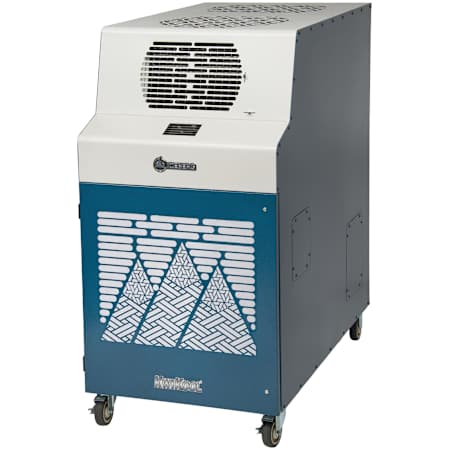 KwiKool Iceberg 60,000 BTU 230V Air Cooled Portable Air Conditioner Blue / White