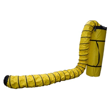 KwiKool 6 Inch Diameter 30 Foot Long Air Conditioner Duct Extension for KK-DUCTAM-6 Yellow