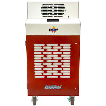 KwiKool 17,700 BTU Cooling / 21,240 BTU Heating 115V Air Cooled Portable Air Conditioner Red / White