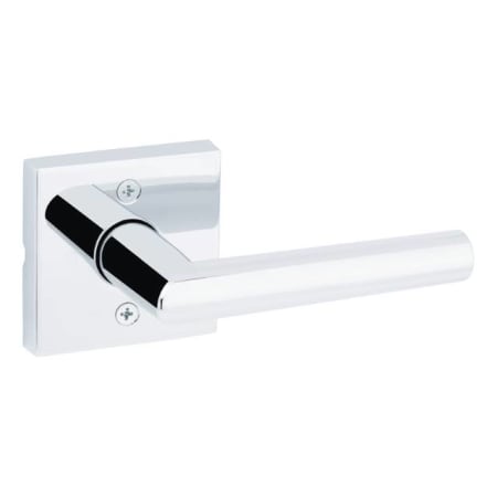 Kwikset Milan Non-Turning One-Sided Dummy Door Lever with Square Rose Bright Chrome