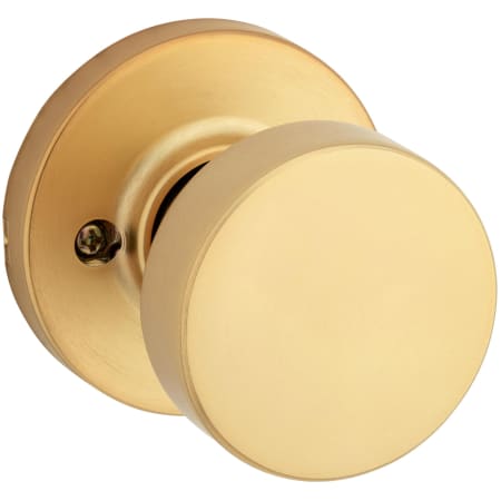 Kwikset Pismo Reversible Non-Turning One-Sided Dummy Door Knob Satin Brass