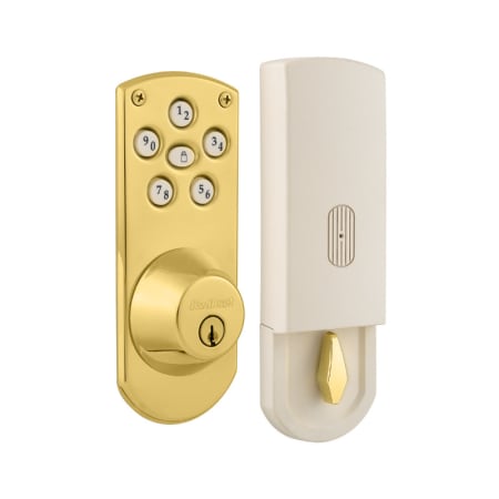 Powerbolt Electronic Deadbolt in Lifetime Polished Brass