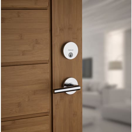 Milan Lever with Uptown Low Profile Deadbolt