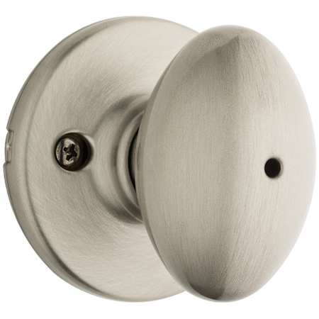 Kwikset Aliso Privacy Door Knob Set Satin Nickel