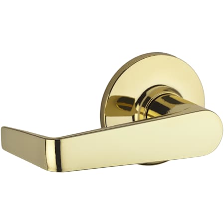 Kwikset Carson Grade 3 Passage Door Lever Set Polished Brass