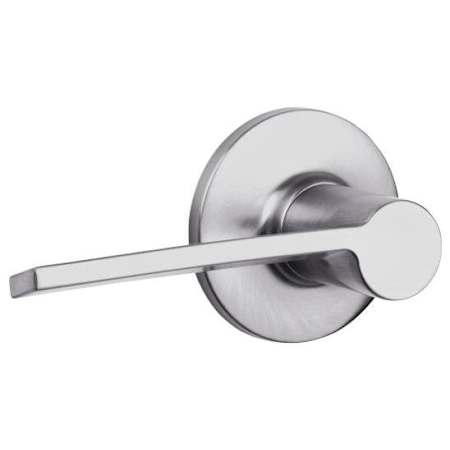 Kwikset Palmina Passage Door Lever Set Satin Chrome