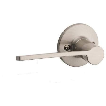 Kwikset Palmina Left Handed Non-Turning One-Sided Dummy Door Lever Satin Nickel