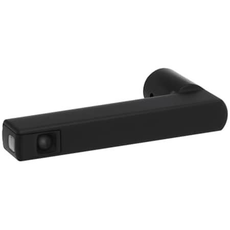 Kwikset Halifax 4-11/16" Door Lever Only Matte Black